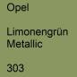 Preview: Opel, Limonengrün Metallic, 303.